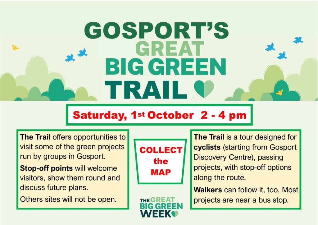 poster advertising Gosport Green Trail